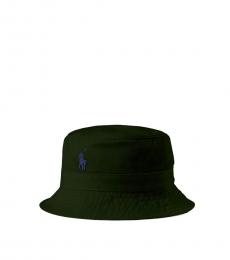 Ralph Lauren Olive Bucket Hat