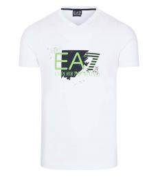 White Front Logo T-Shirt
