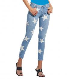 Stella McCartney Light Blue Star Jeans