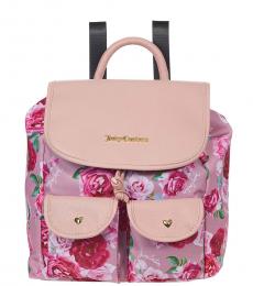 Juicy Couture Pink Love Club Medium Backpack
