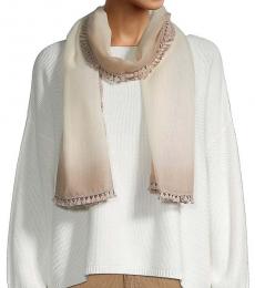 Vince Camuto Natural Ombre Tassel Scarf