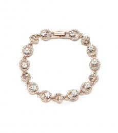 Givenchy Rose Gold Crystal Flex Bracelet