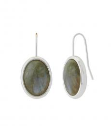 Lucky Brand Silver Stone Earrings