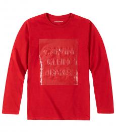 Calvin Klein Little Boys Rumbared Overprint T-Shirt