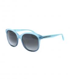 Balmain Sky Blue Round Sunglasses