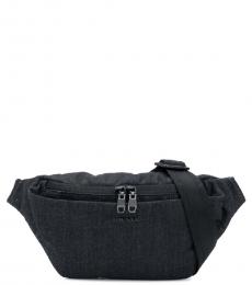 Black D-Subtoryal Medium Crossbody Bag