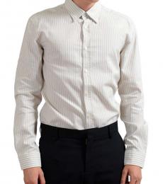 Natural Striped Long Sleeve Shirt