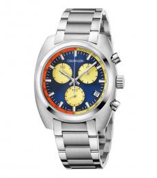 Calvin Klein Silver Achieve Chronograph Watch