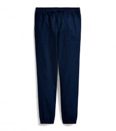 Ralph Lauren Girls French Navy Twill Joggers