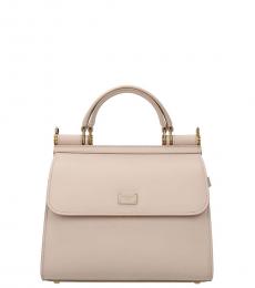 Dolce & Gabbana Powder Pink Sicily 58 Small Satchel