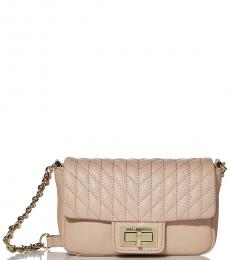 Almond Agyness Small Crossbody