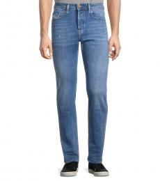 Diesel Blue Regular Slim-Tapered Jeans