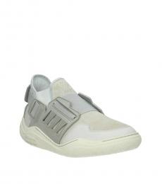 Lanvin Grey Suede Sneakers