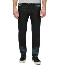 Diesel Black Mharky Slim Skinny Fit Jeans