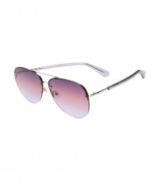 Kate Spade Purple Jakaylas Aviator Sunglasses