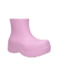 Bottega Veneta Pink Slip On Boots
