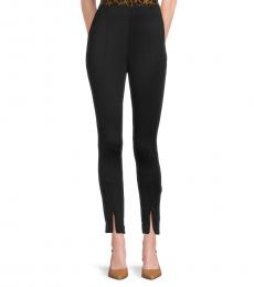 DKNY Black Slit Cuff Pants