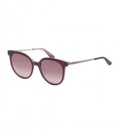 Juicy Couture Maroon Square Sunglasses