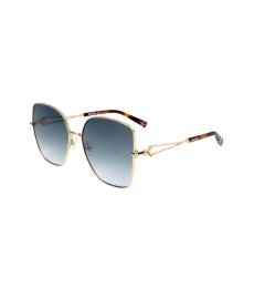 Missoni Golden Cat Eye Sunglasses