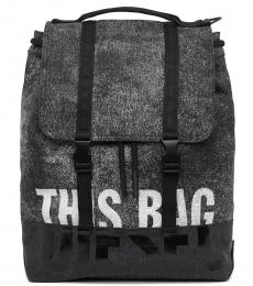 Diesel Dark Grey Volpago Large Backpack