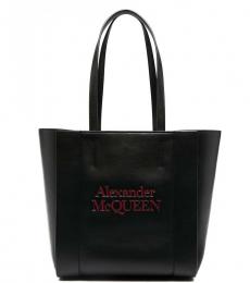 Alexander McQueen Black Signature Medium Tote