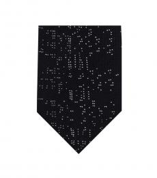 DKNY Black High Rise Starlight Tie