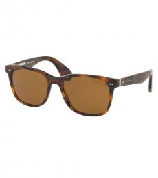 Ralph Lauren Brown Square Sunglasses