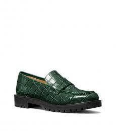 Michael Kors Moss Holland Croc Print Loafers