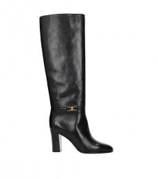 Celine Black Leather Boots