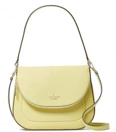 Kate Spade Yellow Leila Medium Shoulder Bag