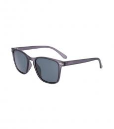 Cole Haan Grey Polarized Square Sunglasses