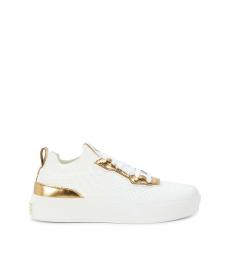 Karl Lagerfeld White Low Top Sneakers