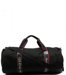 Alexander McQueen Black Travel Large Duffle Bag