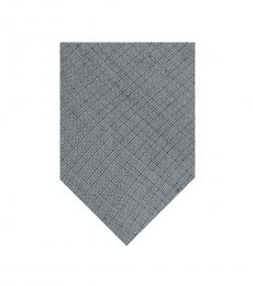 Silver Distressed Street Slim Tie