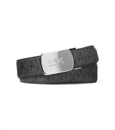 Michael Kors Black Sinagture Reversible Belt