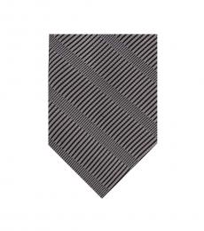 Grey Sky Line Tie