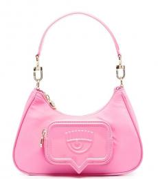 Chiara Ferragni Light Pink Vicky Small Shoulder Bag