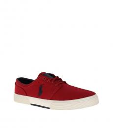 Devon Red Faxon Low Sneakers
