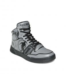 Grey Sigger Hi Top Sneakers