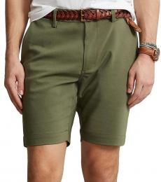 Ralph Lauren Olive Slim Fit Dobby Shorts