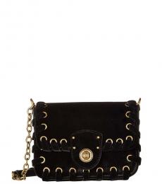 Ralph Lauren Black Millbrook Chain Small Crossbody