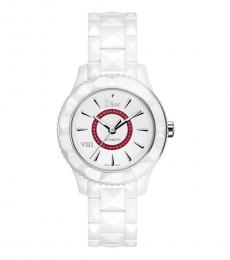 Christian Dior White Classic Ceramic Watch