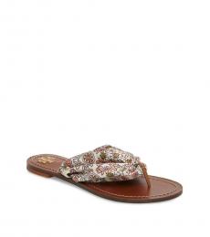 Tory Burch Multicolor Hicks Garden Print Flats