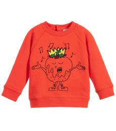 Stella McCartney Baby Boys Red Graphic Sweatshirt
