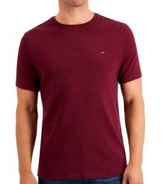 Michael Kors Cherry Solid Crewneck T-Shirt
