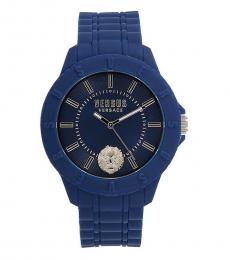 Versus Versace Navy Blue Dial Watch