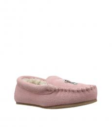 Ralph Lauren Baby Boys Pink Desmond Moccasin Loafers