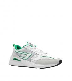 Diesel White Logo Sneakers