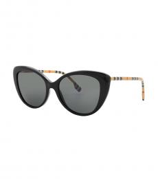 Burberry Black Cat Eye Sunglasses