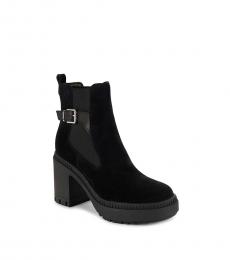 Calvin Klein Black Platform Ankle Boots